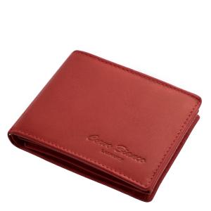 Bőr pénztárca piros színben Corvo Bianco MCB102