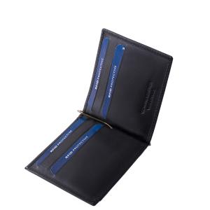 Férfi pénztárca fekete Corvo Bianco RFID RCCS91