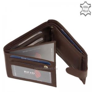 La Scala barna férfi pénztárca RFID védelemmel DKR06
