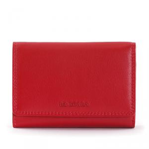 La Scala női bőr pénztárca piros DN82221