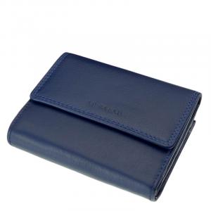La Scala női valódi bőr pénztárca kék színű DCO10090