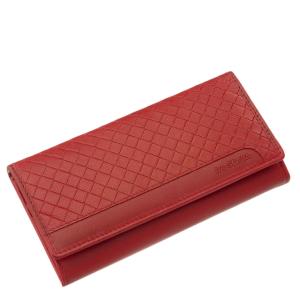 Női pénztárca valódi bőr piros La Scala DGN72037 RFID
