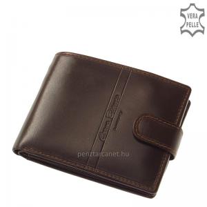 RFID Corvo Bianco Luxury bőr férfi pénztárca RCBS6002L/T barna