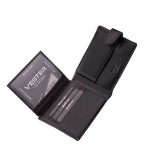 Vester Luxury bőr férfi pénztárca VES1027/T fekete