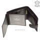 Corvo Bianco természetes fényű bőr pénztárca CCS1054 fekete