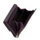 La Scala női valódi bőr pénztárca lila színű DCO10090