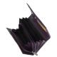 Női pénztárca lila színben valódi bőrből DCO064
