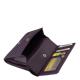 Női pénztárca lila színű bőr modell La Scala DCO068