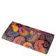 Női pénztárca minőségi bőrből lila kézzel festett S1004B