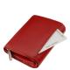 Női pénztárca piros színű bőr modell La Scala DCO068