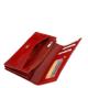 Női pénztárca valódi bőr piros La Scala DCO109
