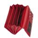 Női pénztárca valódi bőr piros La Scala DGN72037 RFID